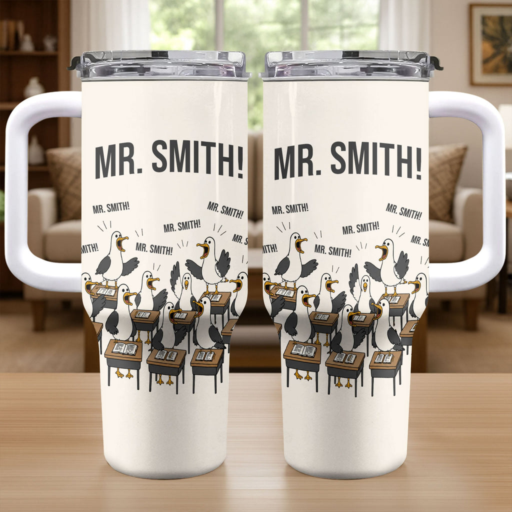 Personalized 40oz Tumbler Custom Name Teacher Gift Idea 40oz Tumbler GradoCreations