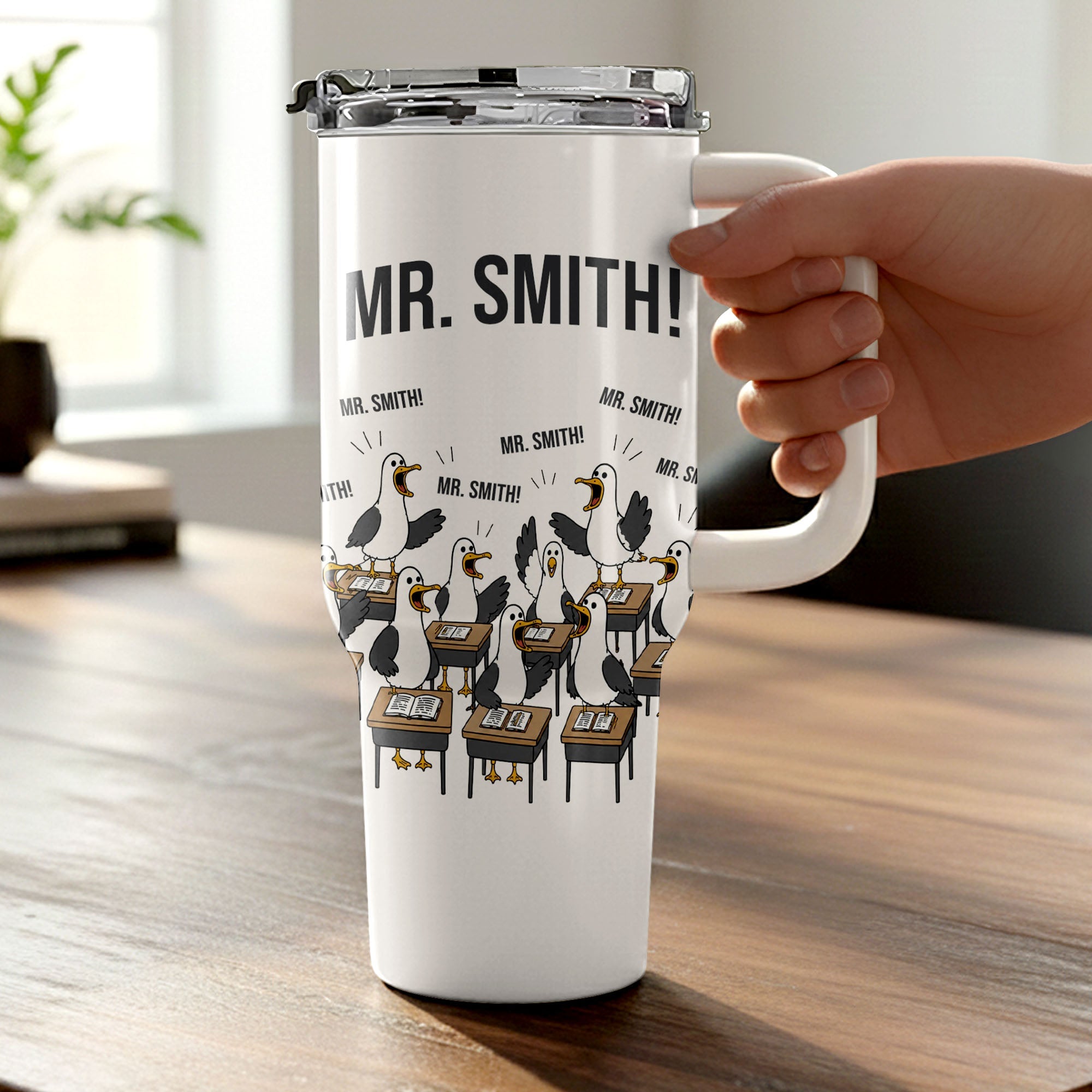 Personalized 40oz Tumbler Custom Name Teacher Gift Idea 40oz Tumbler GradoCreations