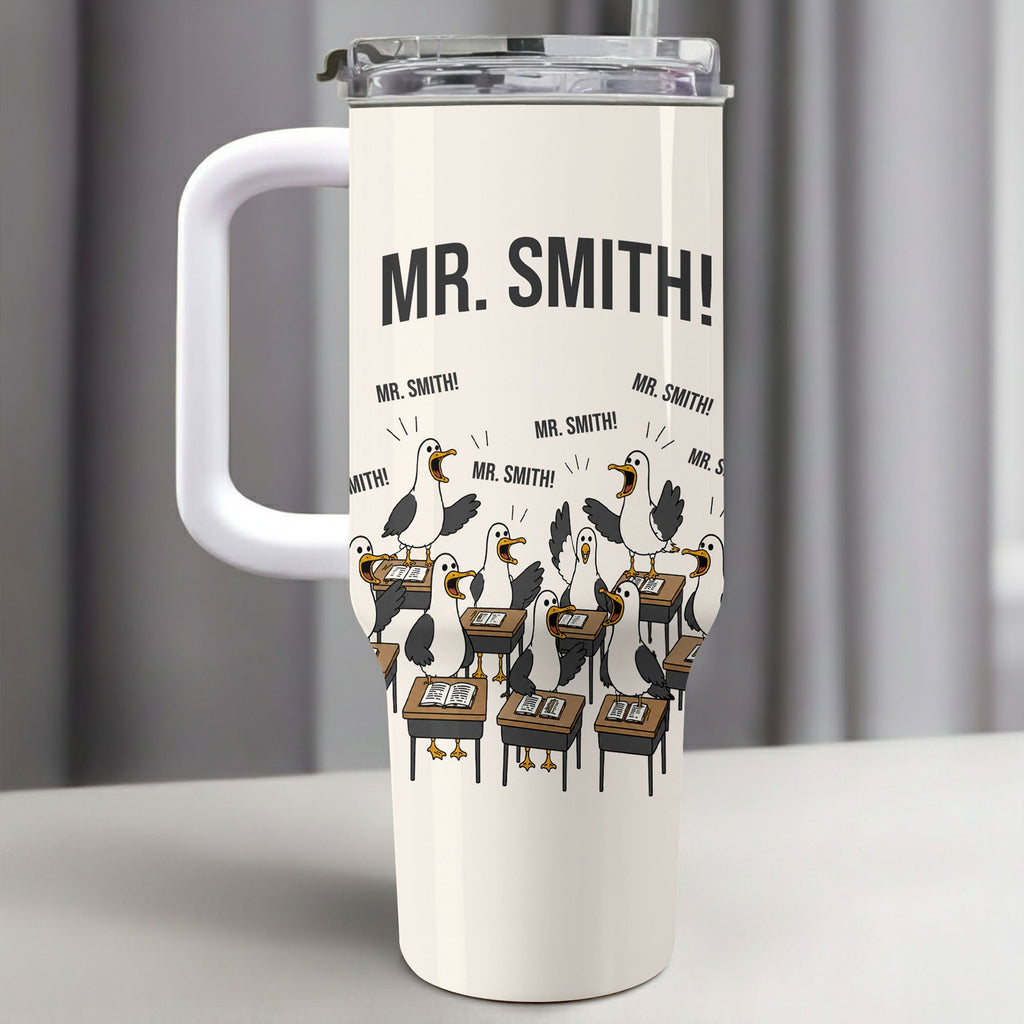 Personalized 40oz Tumbler Custom Name Teacher Gift Idea 40oz Tumbler GradoCreations