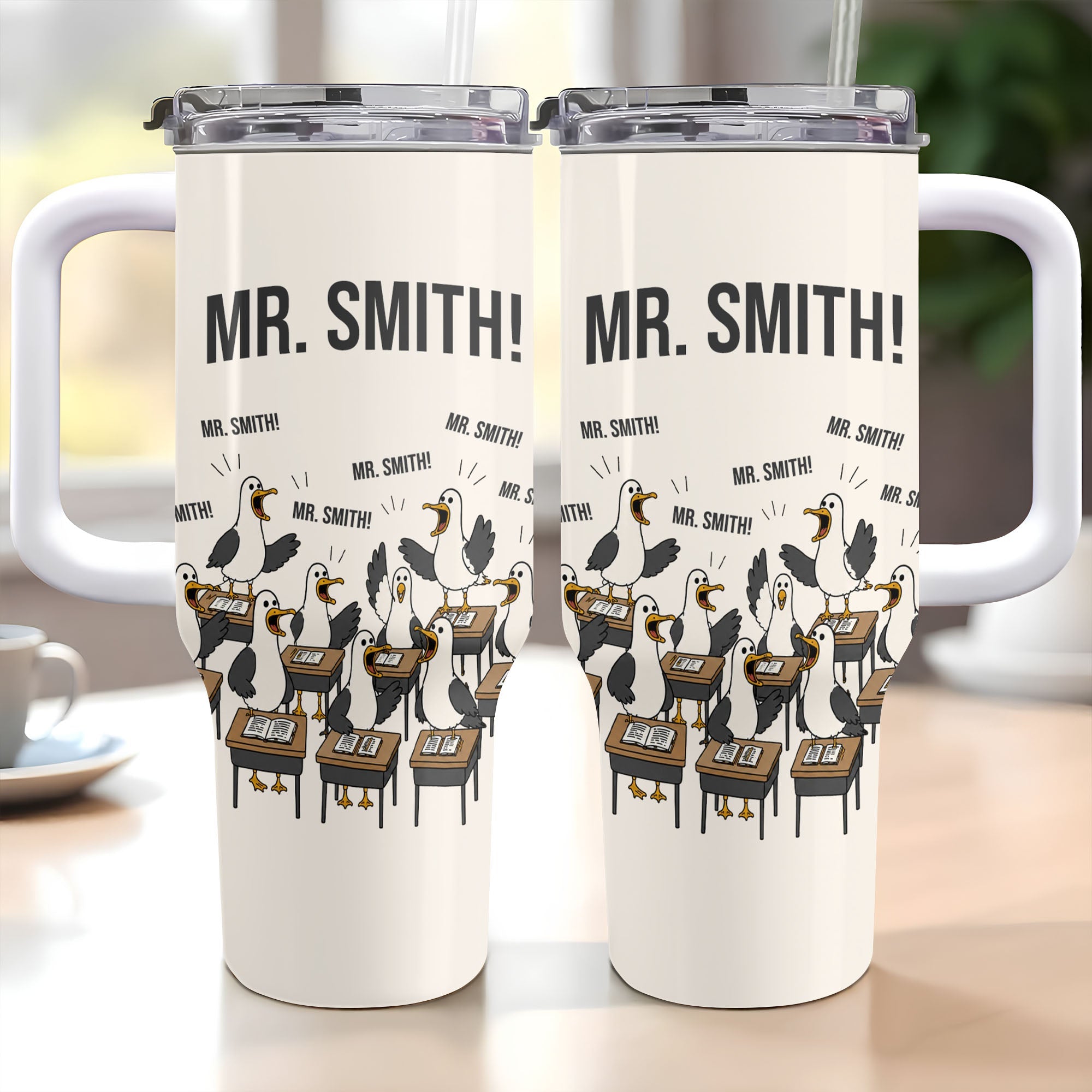 Personalized 40oz Tumbler Custom Name Teacher Gift Idea 40oz Tumbler GradoCreations