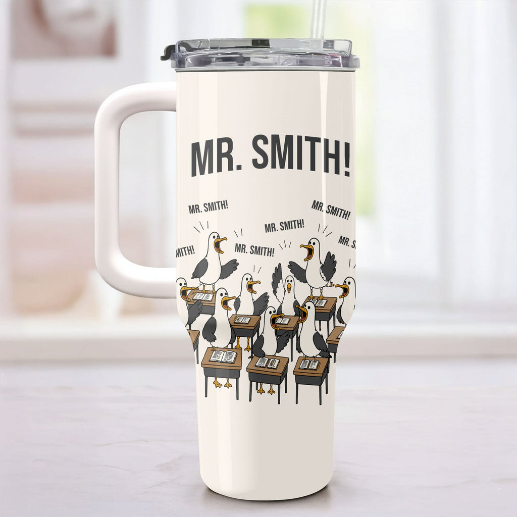 Personalized 40oz Tumbler Custom Name Teacher Gift Idea 40oz Tumbler GradoCreations