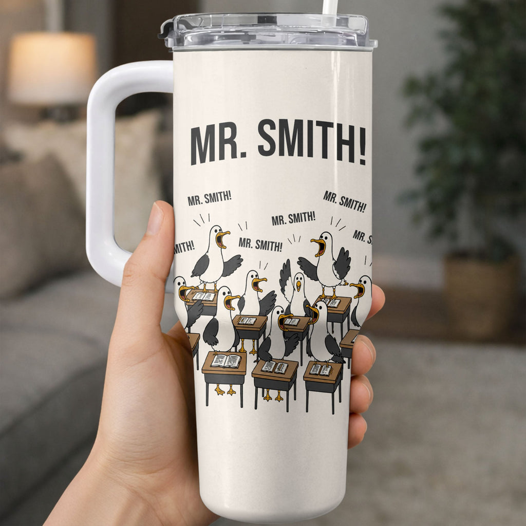 Personalized 40oz Tumbler Custom Name Teacher Gift Idea 40oz Tumbler GradoCreations