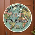 Personalized Welcome to Our Classroom Wood Sign Custom Gift Wood Sign GradoCreations