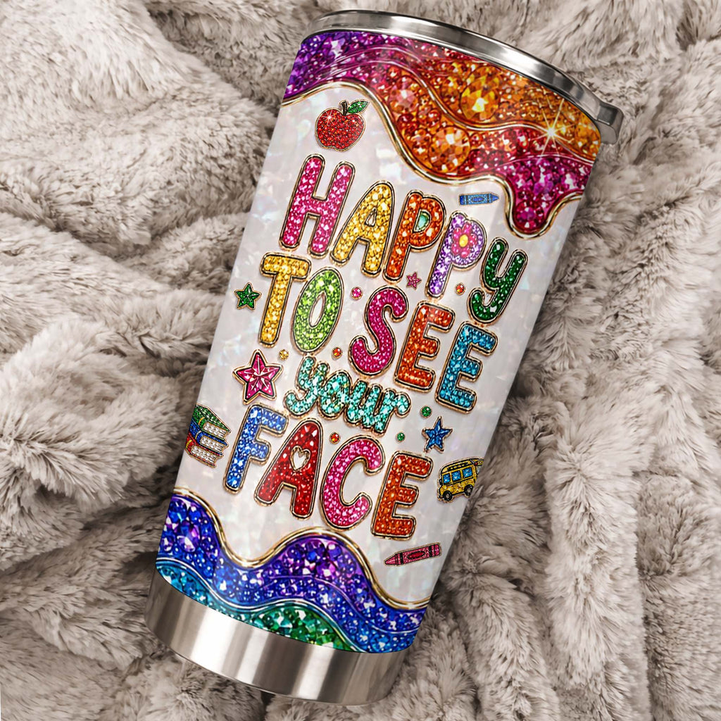 Personalized Stainless Steel Tumbler Custom Teacher Gift 20oz 30oz Tumbler GradoCreations