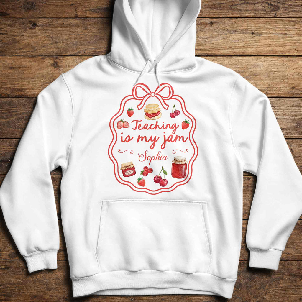 Personalized Teacher Shirt & Hoodie Custom Message Gift Shirt GradoCreations