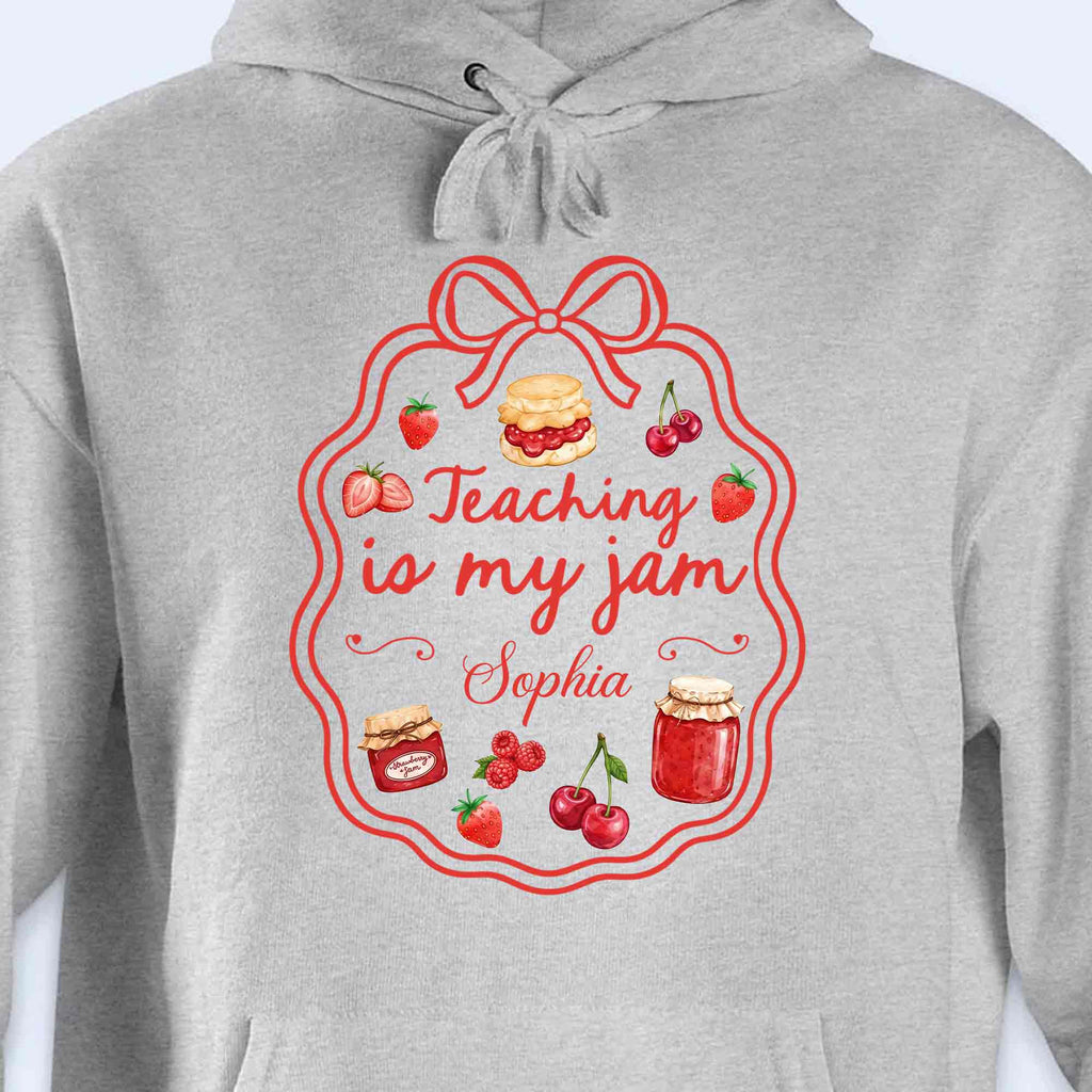 Personalized Teacher Shirt & Hoodie Custom Message Gift Shirt GradoCreations