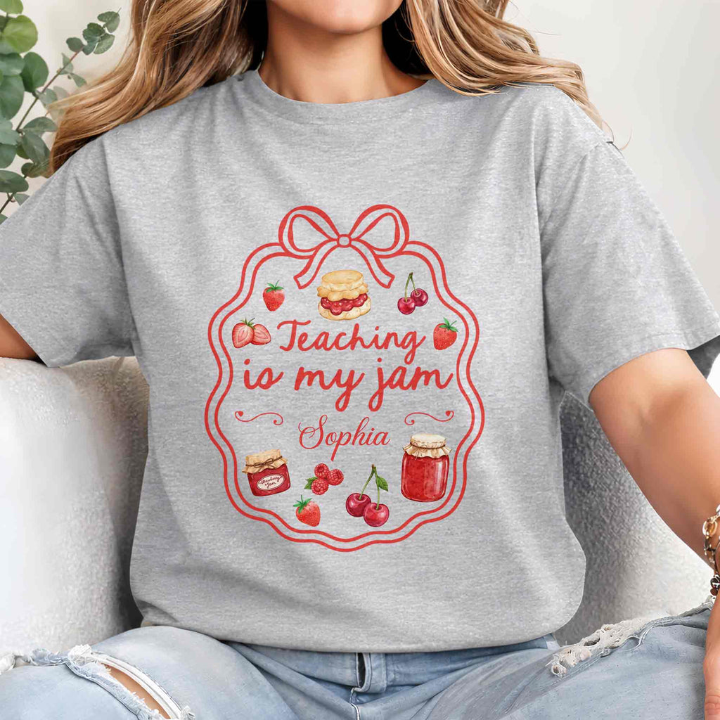 Personalized Teacher Shirt & Hoodie Custom Message Gift Shirt GradoCreations