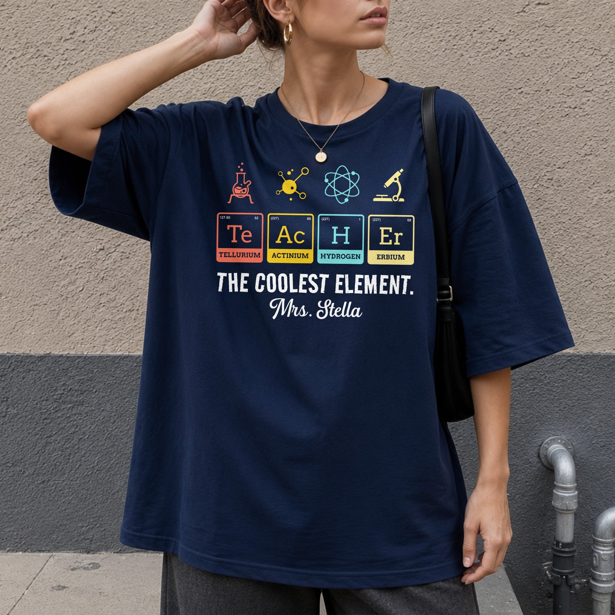 Personalized Science Teacher T-Shirt Hoodie Custom Gift Shirt GradoCreations