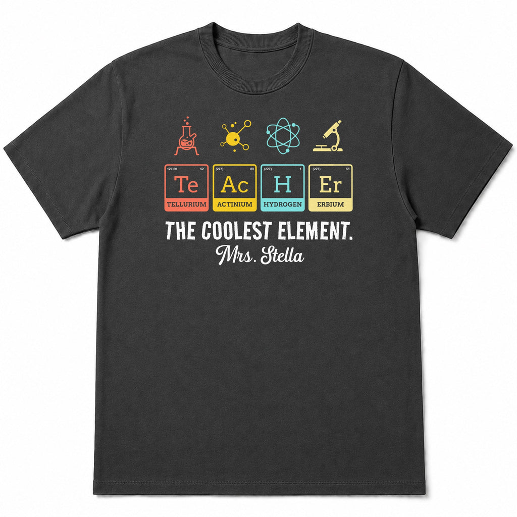 Personalized Science Teacher T-Shirt Hoodie Custom Gift Shirt GradoCreations