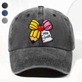 Personalized Washed Denim Cap Custom Teacher Gift for Back to School Washed Denim Cap GradoCreations