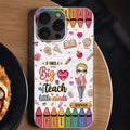 Personalized Clear Phone Case Custom Teacher Gift for Educator Clear Phone Case GradoCreations