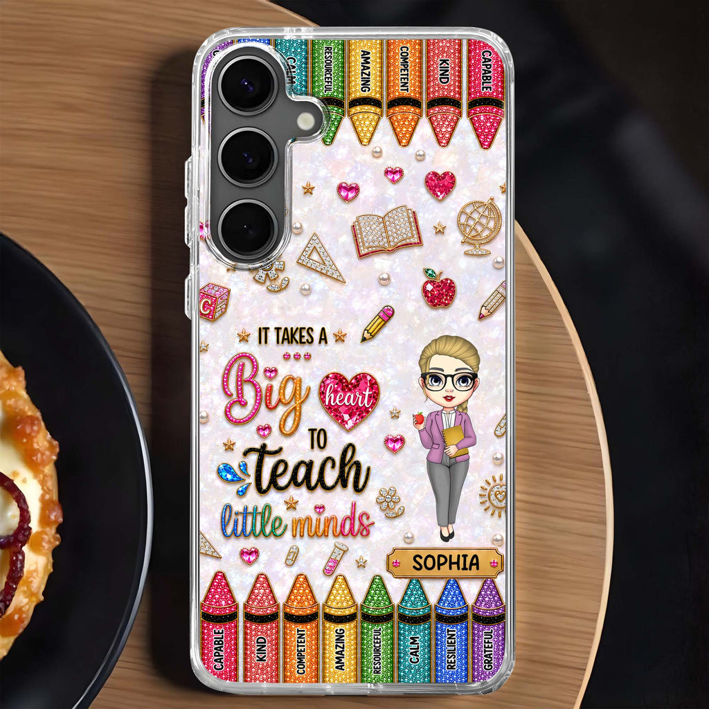 Personalized Clear Phone Case Custom Teacher Gift for Educator Clear Phone Case GradoCreations