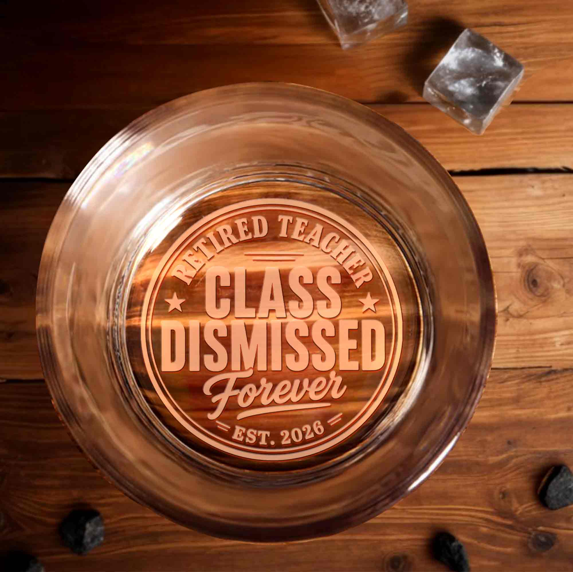 Personalized Engraved Whiskey Glass for Teachers Gift Idea Whiskey Glass GradoCreations