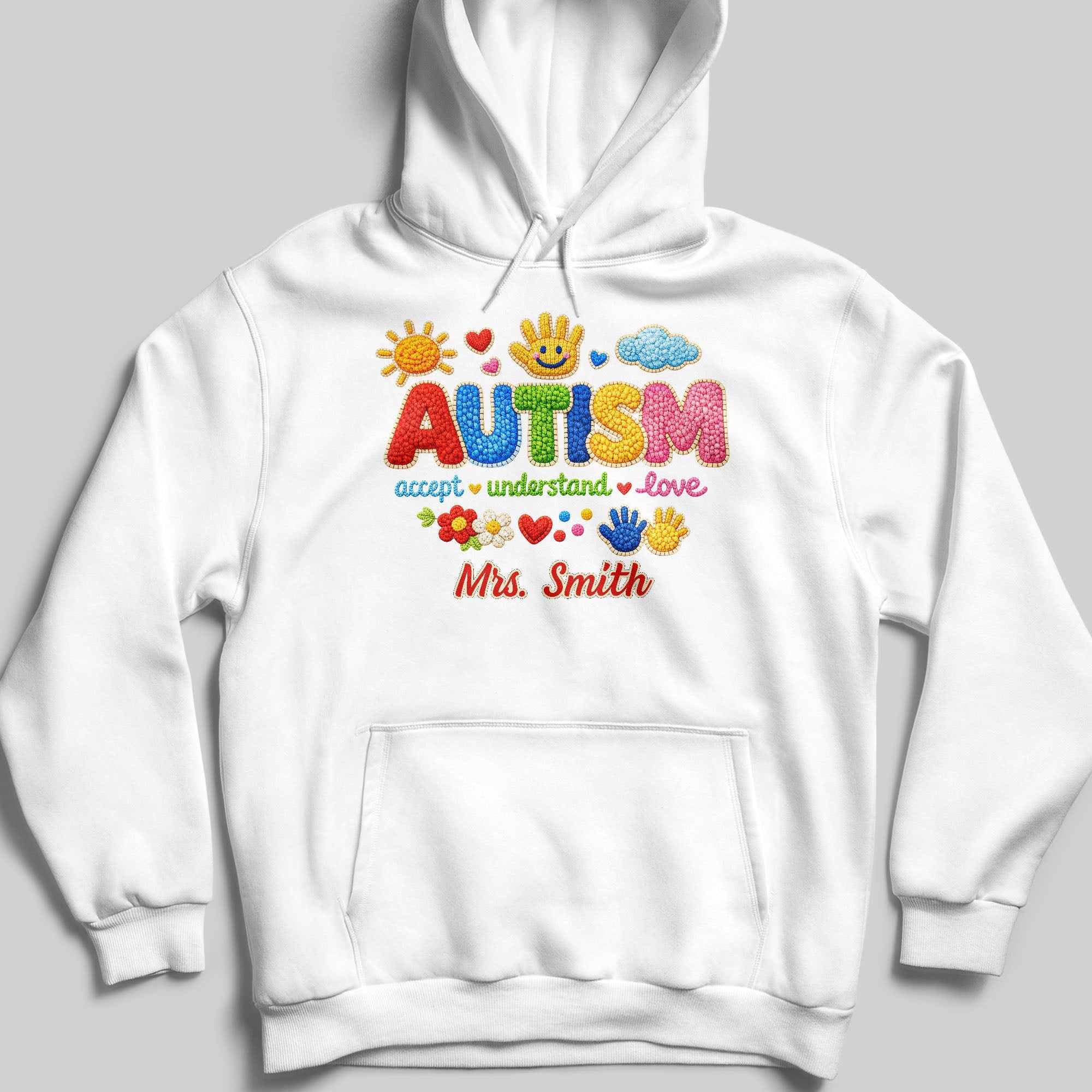 Personalized Autism Awareness T-shirt & Hoodie Custom Gift Shirt GradoCreations