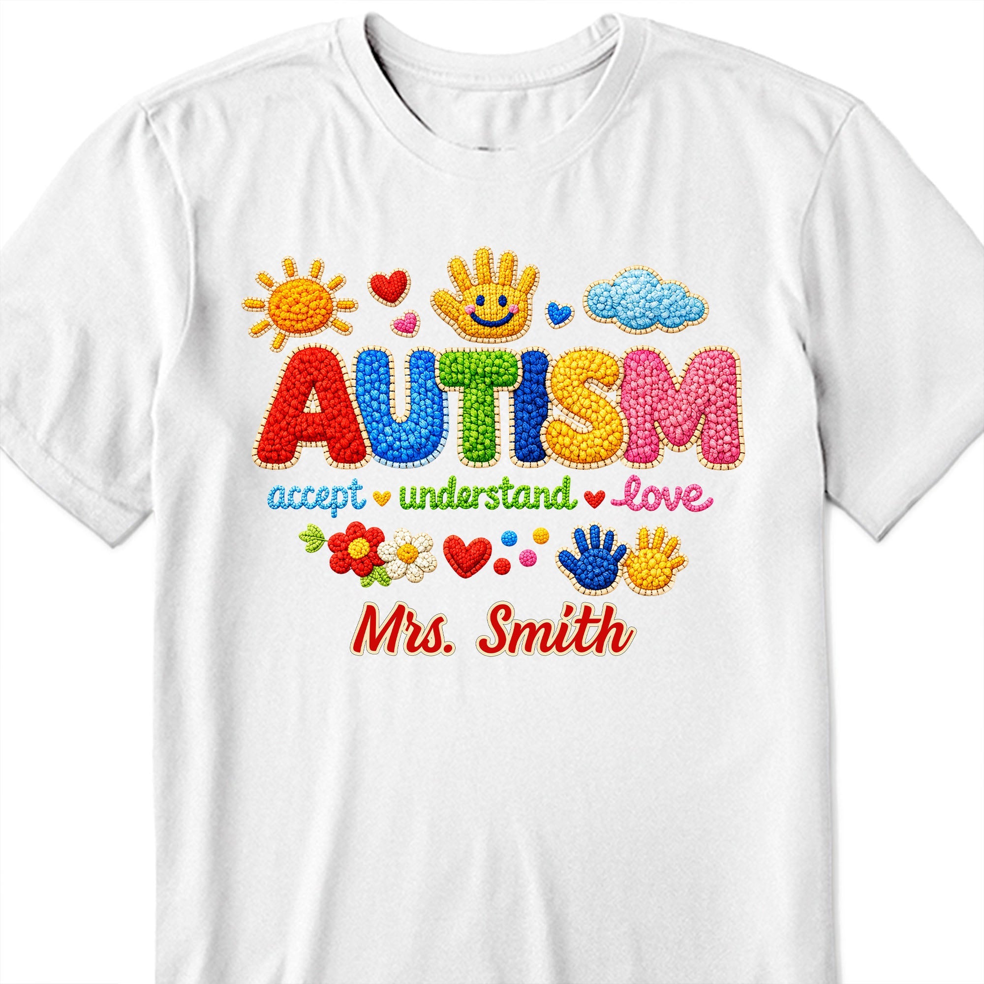Personalized Autism Awareness T-shirt & Hoodie Custom Gift Shirt GradoCreations
