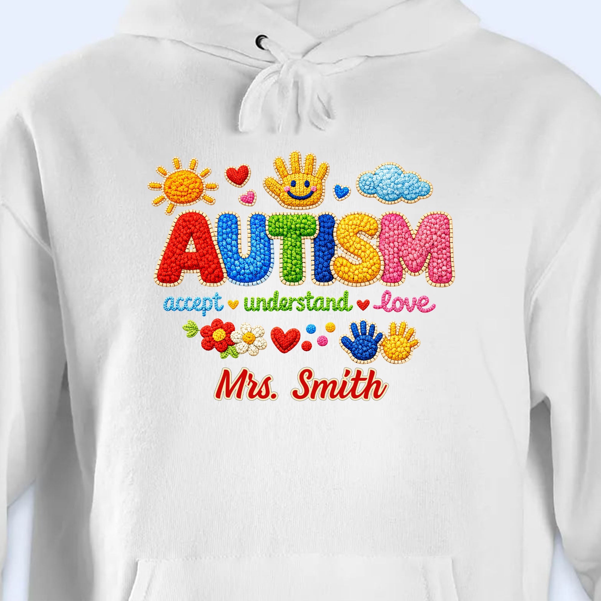 Personalized Autism Awareness T-shirt & Hoodie Custom Gift Shirt GradoCreations