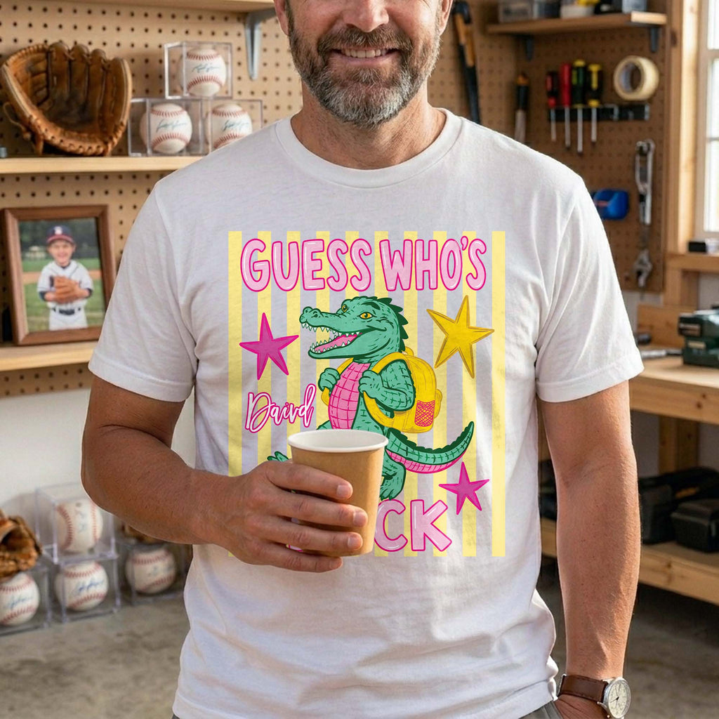Personalized Custom T-Shirt Back To School Gift for Teacher