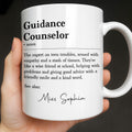 Personalized Guidance Counselor Coffee Mug Gift for Teacher Edge-to-edge Mug GradoCreations