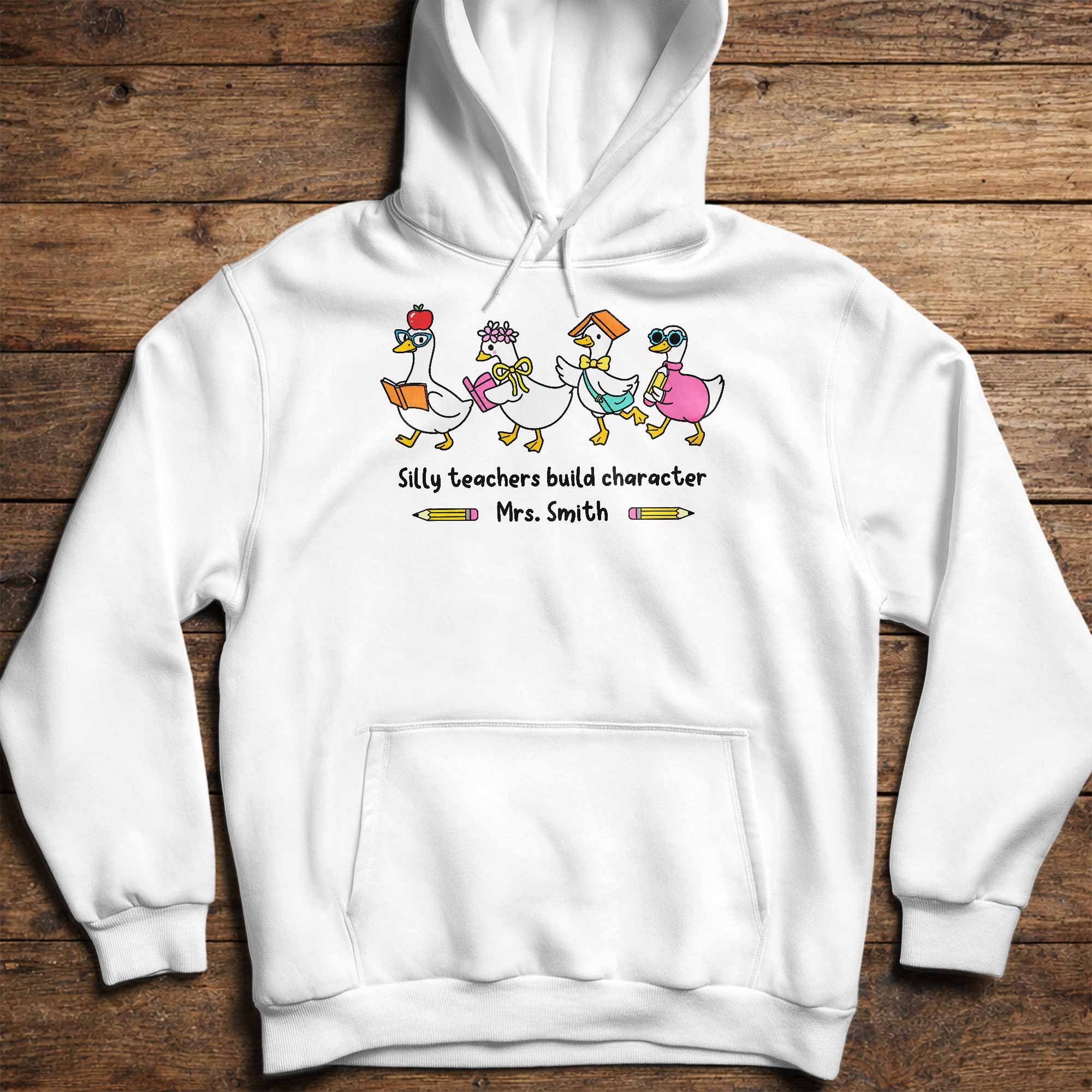 Personalized Teacher T-shirt Custom Name Gift for Educators Shirt GradoCreations