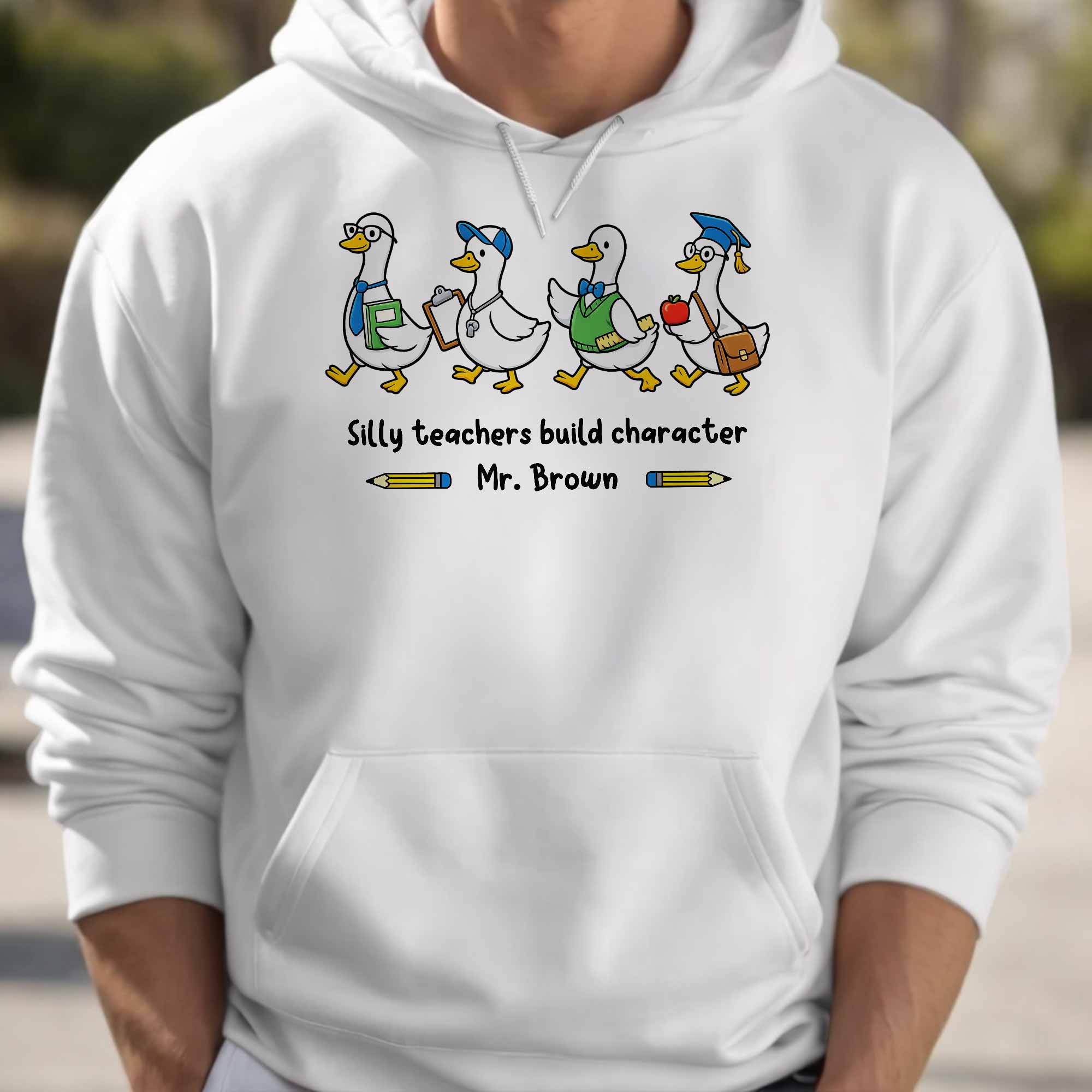 Personalized Teacher T-shirt Custom Name Gift for Educators Shirt GradoCreations