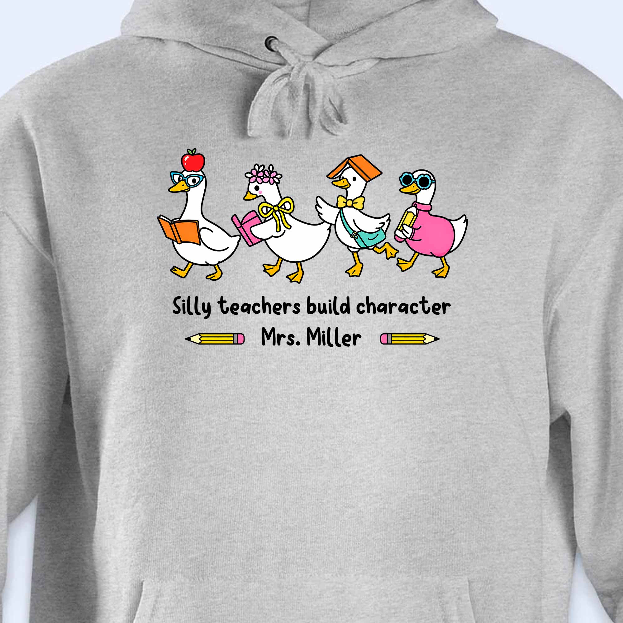 Personalized Teacher T-shirt Custom Name Gift for Educators Shirt GradoCreations