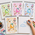 Personalized Goose Teacher Sketch Book Custom Cover Gift for Educators