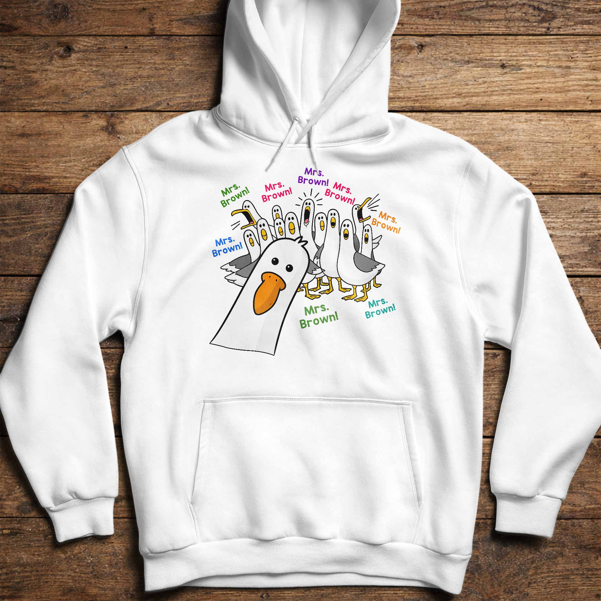 Personalized Teacher T-shirt & Hoodie Custom Goose Gift Shirt GradoCreations