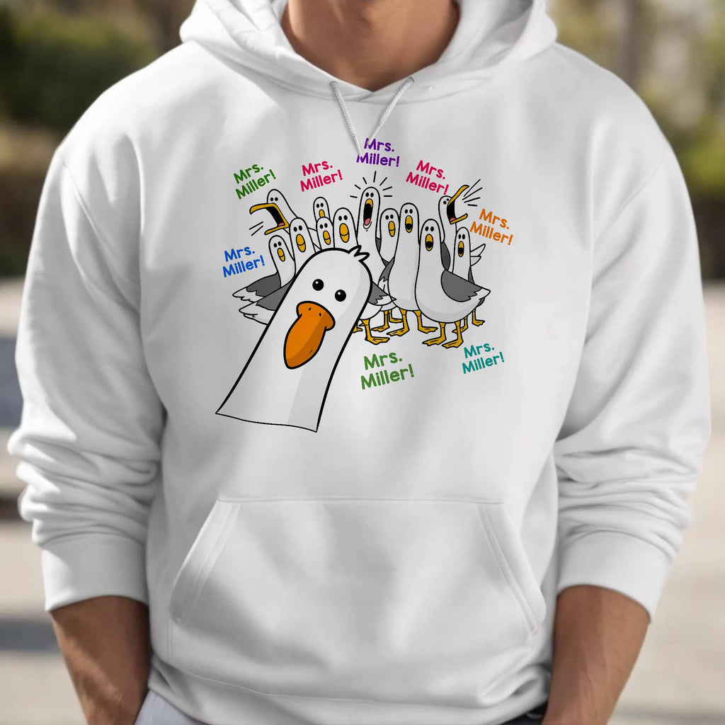 Personalized Teacher T-shirt & Hoodie Custom Goose Gift Shirt GradoCreations