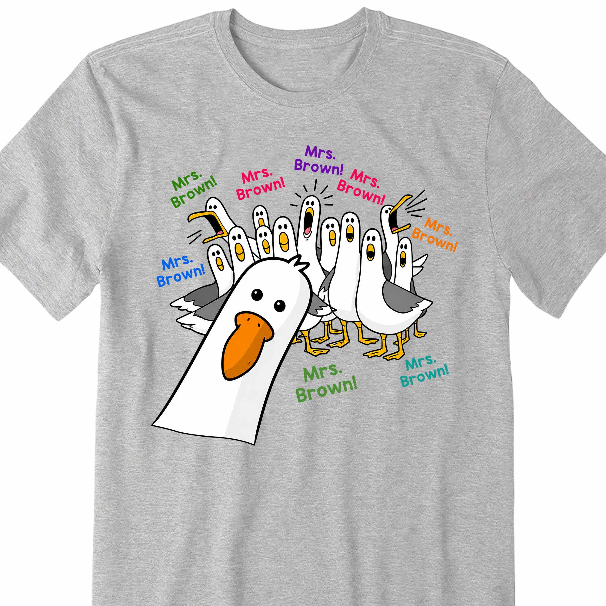 Personalized Teacher T-shirt & Hoodie Custom Goose Gift Shirt GradoCreations