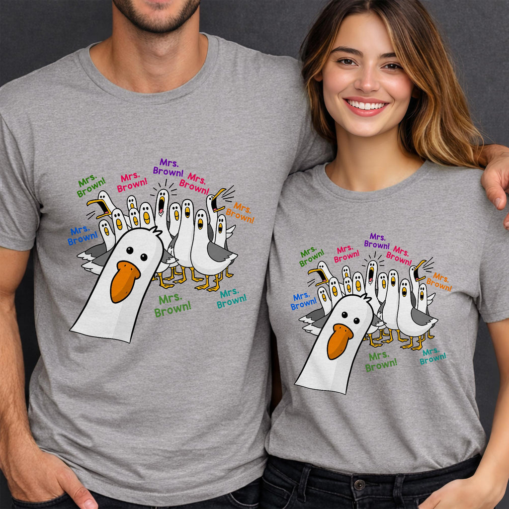 Personalized Teacher T-shirt & Hoodie Custom Goose Gift Shirt GradoCreations