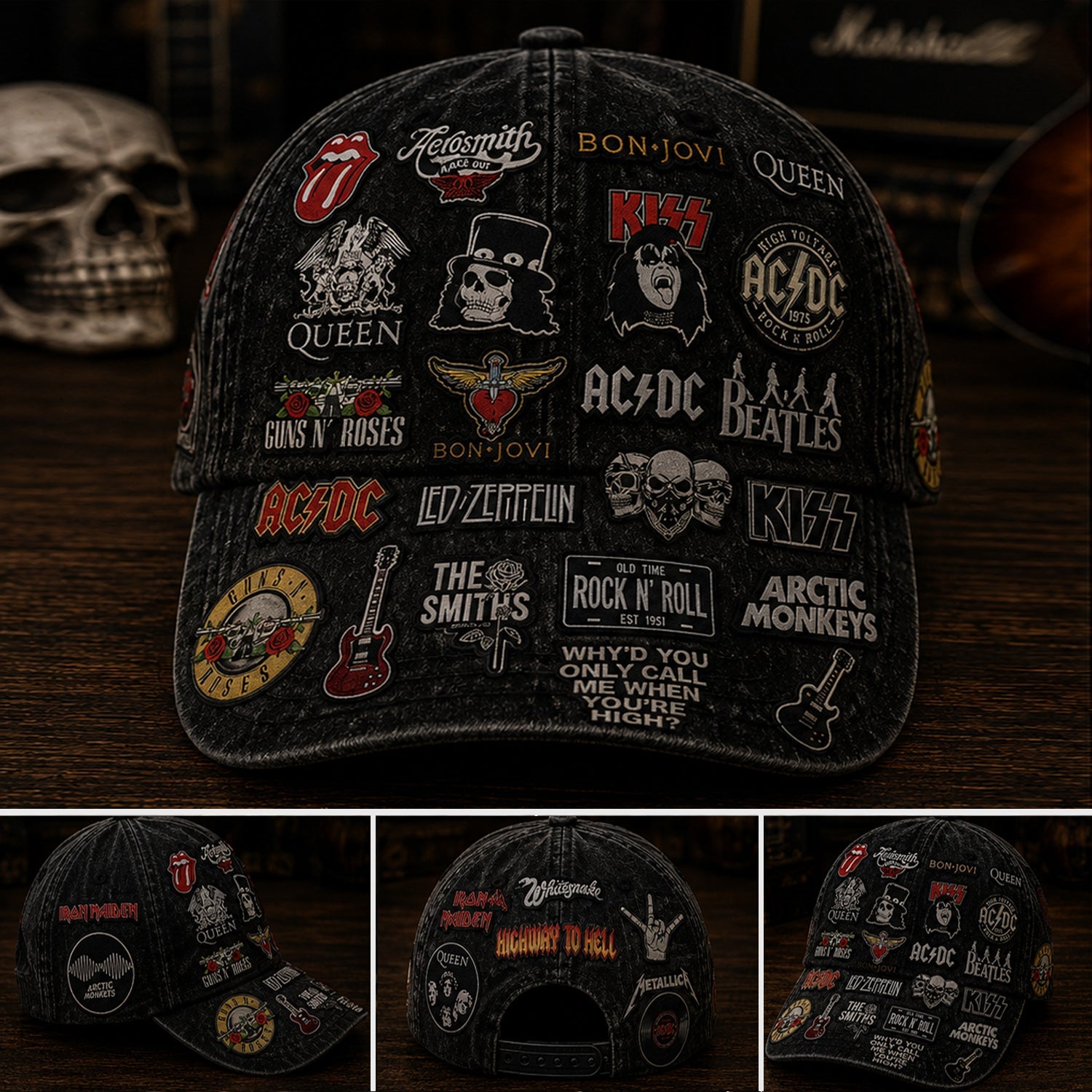 Personalized Classic Music Legends Edition Cap for Fans GradoCreations