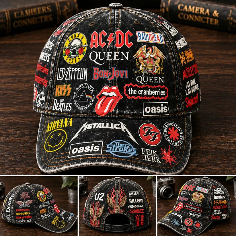 Personalized Classic Rock Cap Legends Edition Custom Hat Gift Classic Cap GradoCreations