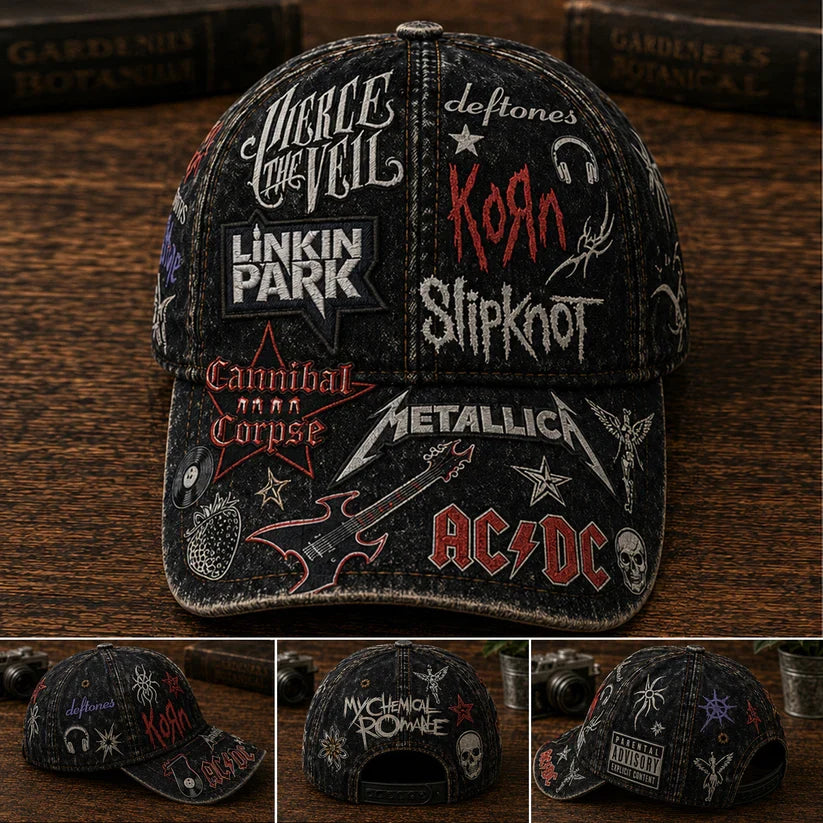 Personalized Classic Cap Rock Legends Edition Gift for Music Lovers Classic Cap GradoCreations