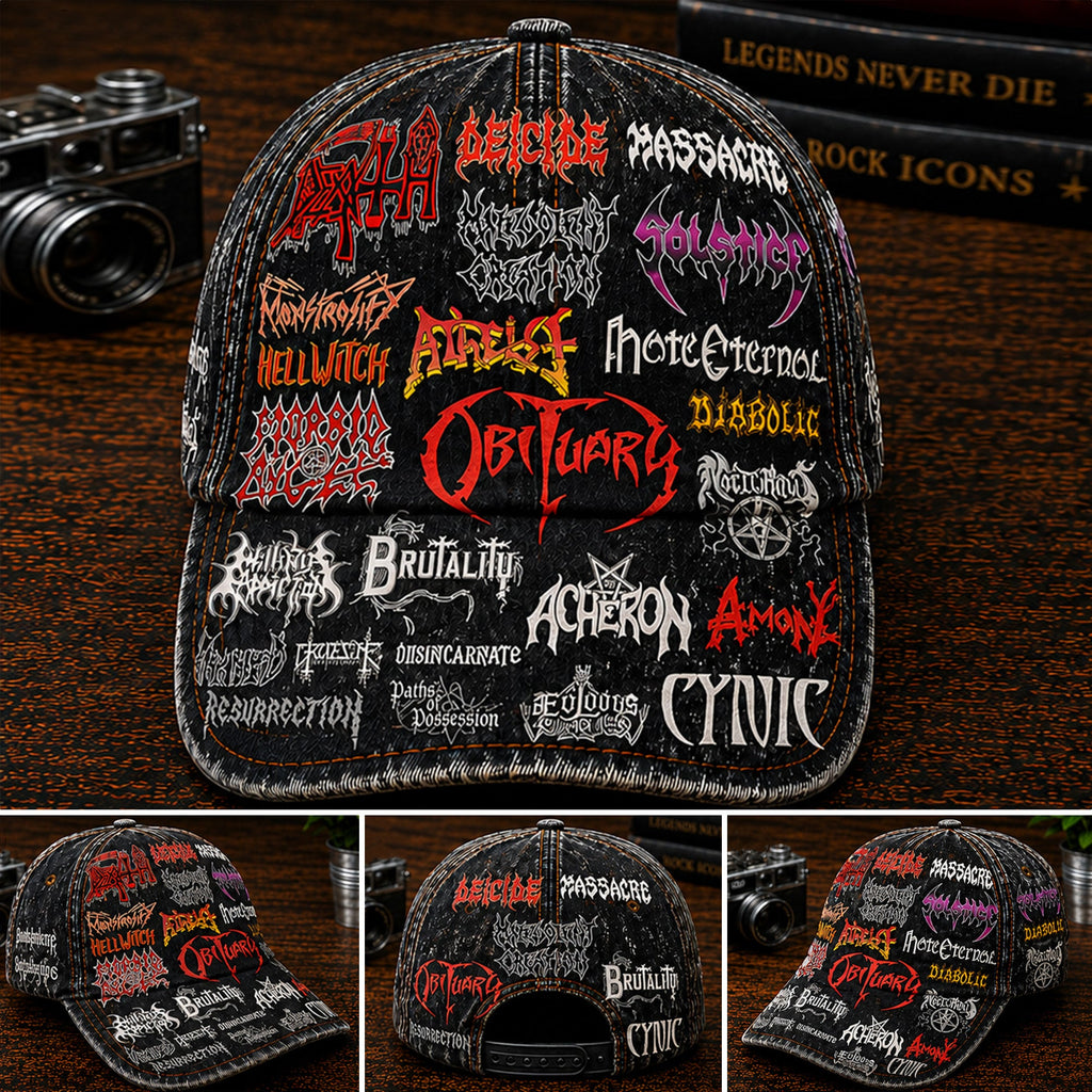 Custom Classic Cap for Rock Lovers | Legends Edition Hat GradoCreations