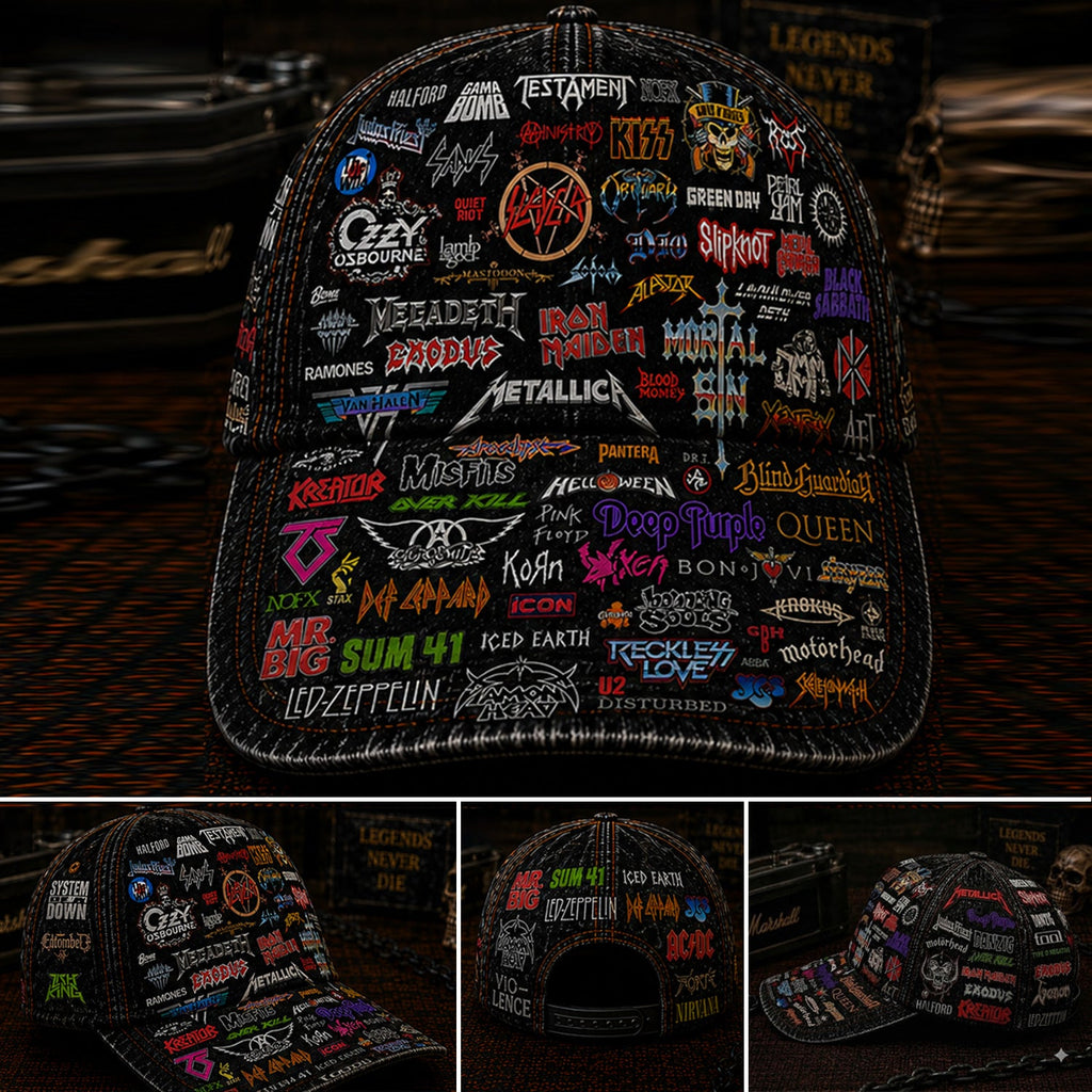 Personalized Legends Edition Classic Cap for Rock Music Fans GradoCreations