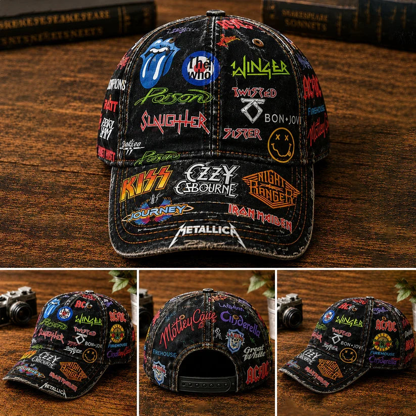 Personalized Classic Rock Cap with Legends Edition Design Classic Cap GradoCreations