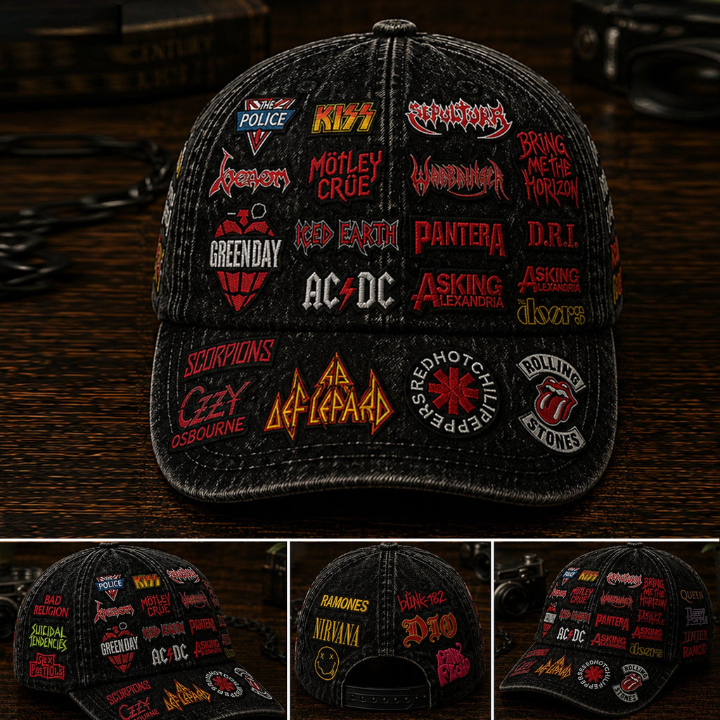 Personalized Legends Edition Classic Cap for Rock Music Lovers GradoCreations