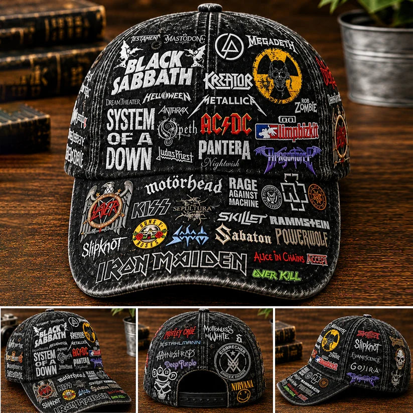 Personalized Classic Rock Legends Edition Snapback Cap Gift Classic Cap GradoCreations