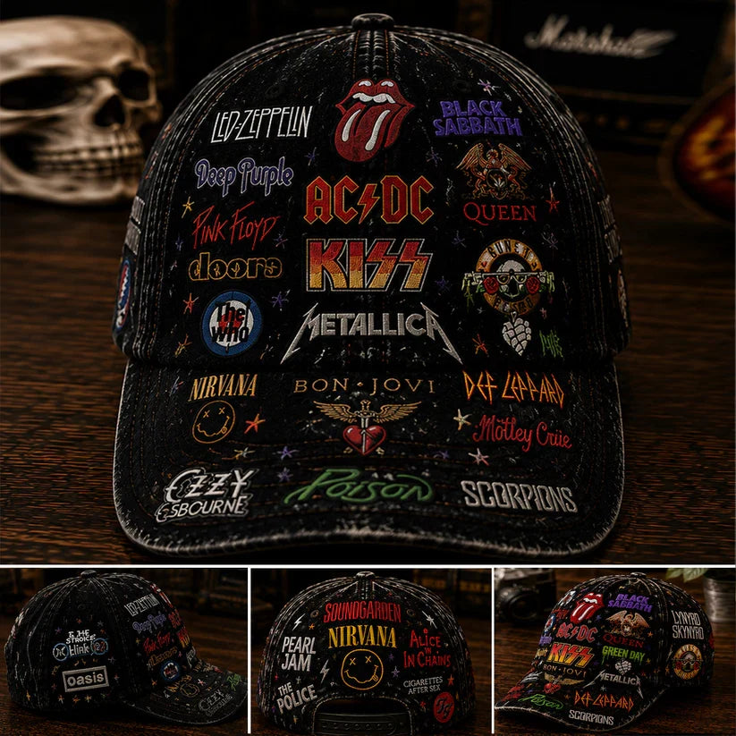 Personalized Classic Cap with Rock Legends Design Gift Idea Classic Cap GradoCreations