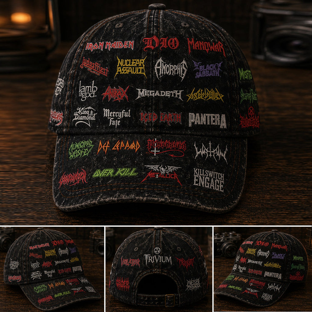 Custom Legends Edition Classic Cap for Rock Music Lovers GradoCreations