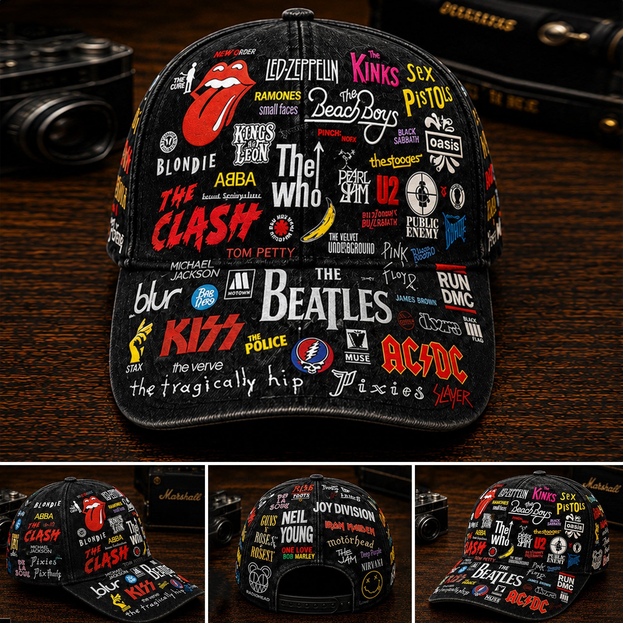 Personalized Classic Rock Cap Custom Legends Edition Gift Classic Cap GradoCreations