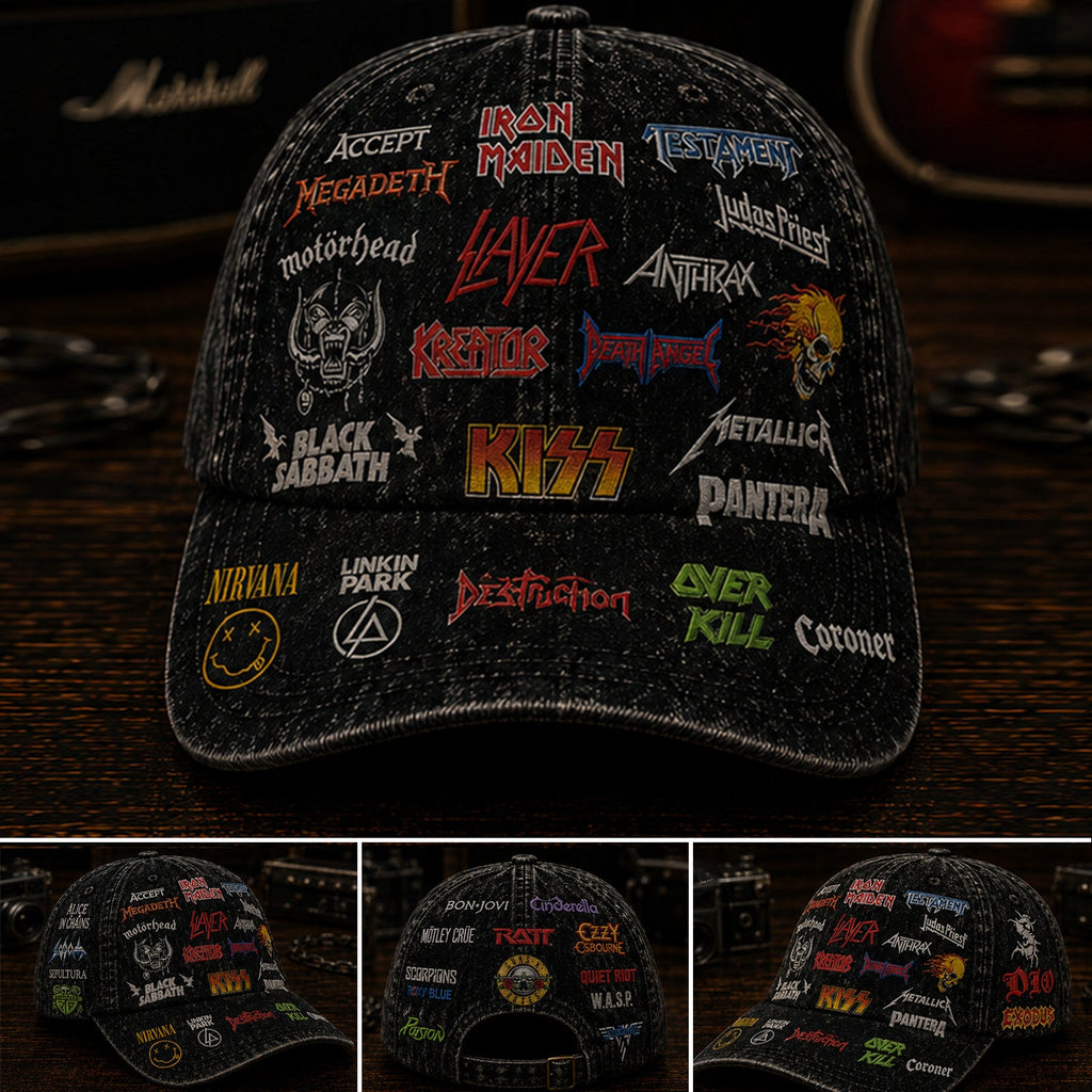 Personalized Classic Rock Cap – Legends Edition Gift for Music Lovers Classic Cap GradoCreations