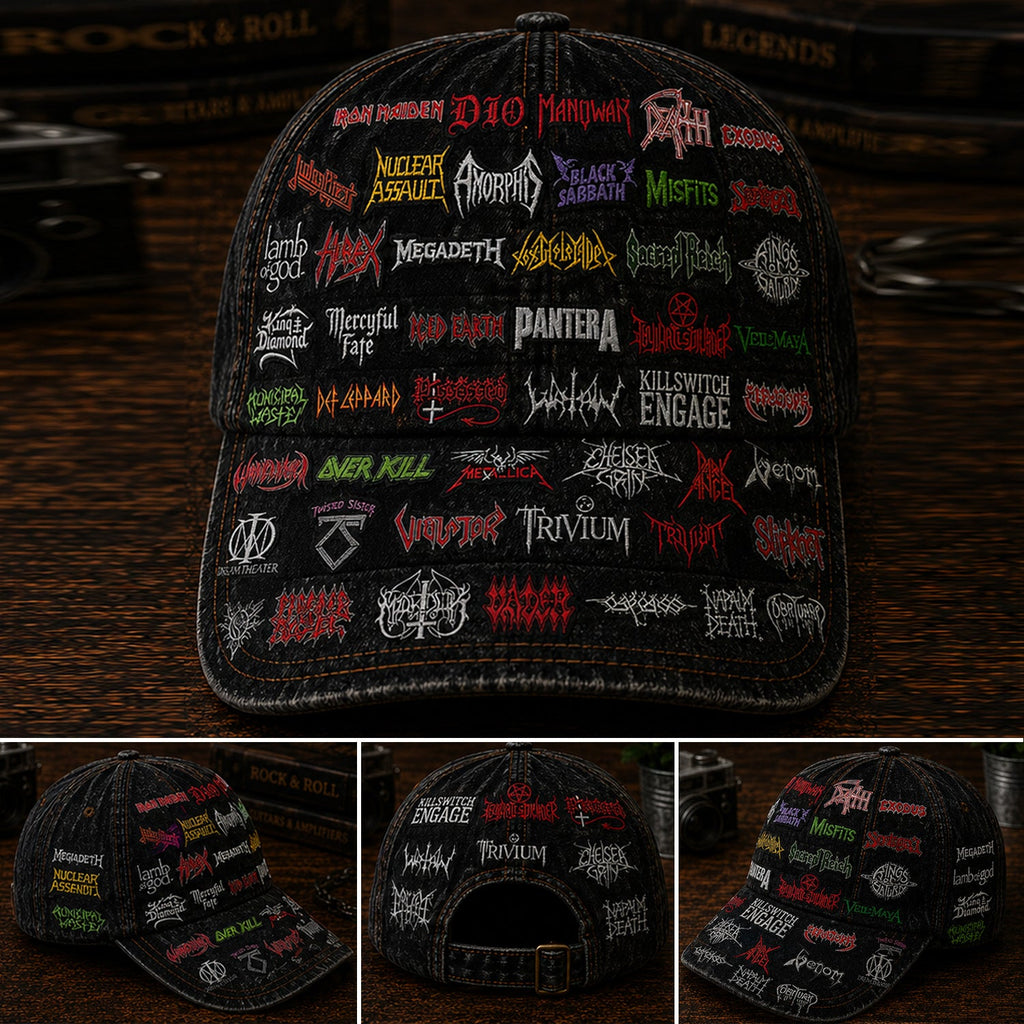 Personalized Legends Edition Classic Cap for Rock Lovers - Custom Name Hat GradoCreations