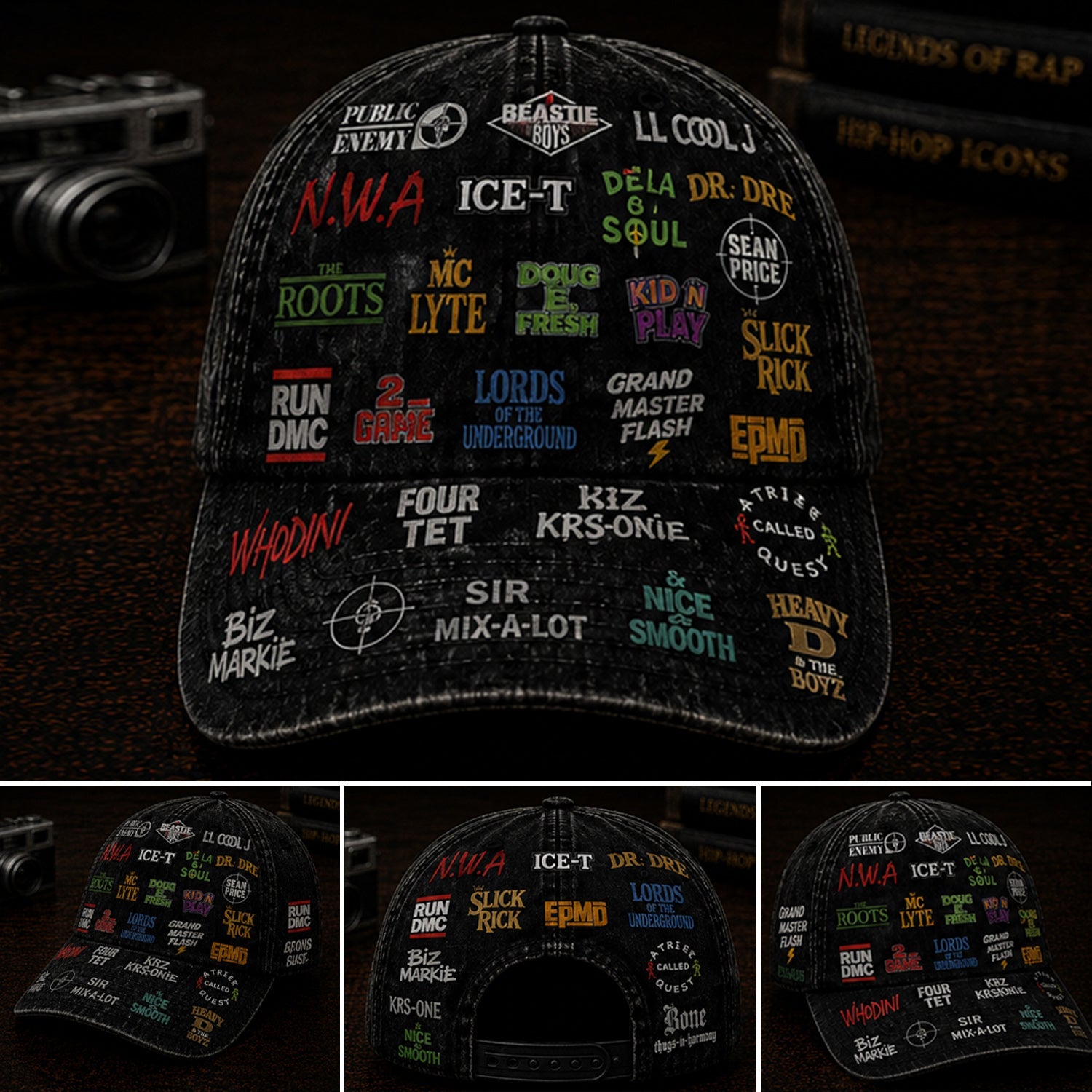Personalized Legends Edition Classic Cap for Rap Fans | Custom Snapback Hat Classic Cap GradoCreations