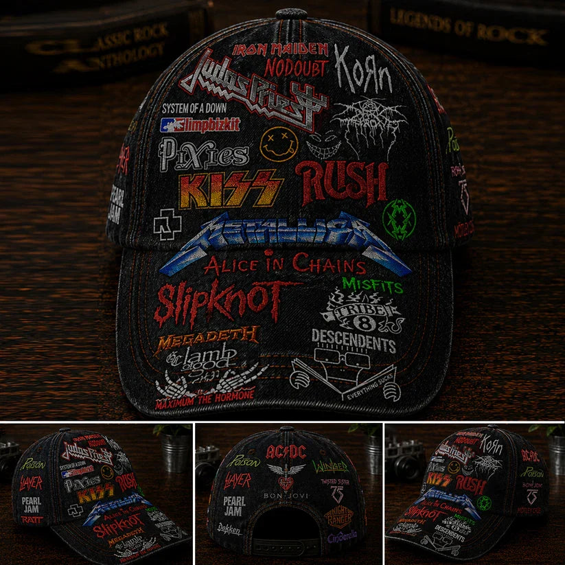 Personalized Classic Cap Rock Music Legends Edition Gift Classic Cap GradoCreations