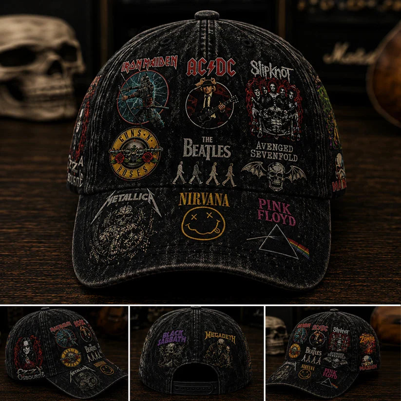 Legends Edition Classic Cap Custom Rock Band Hat Gift Classic Cap GradoCreations
