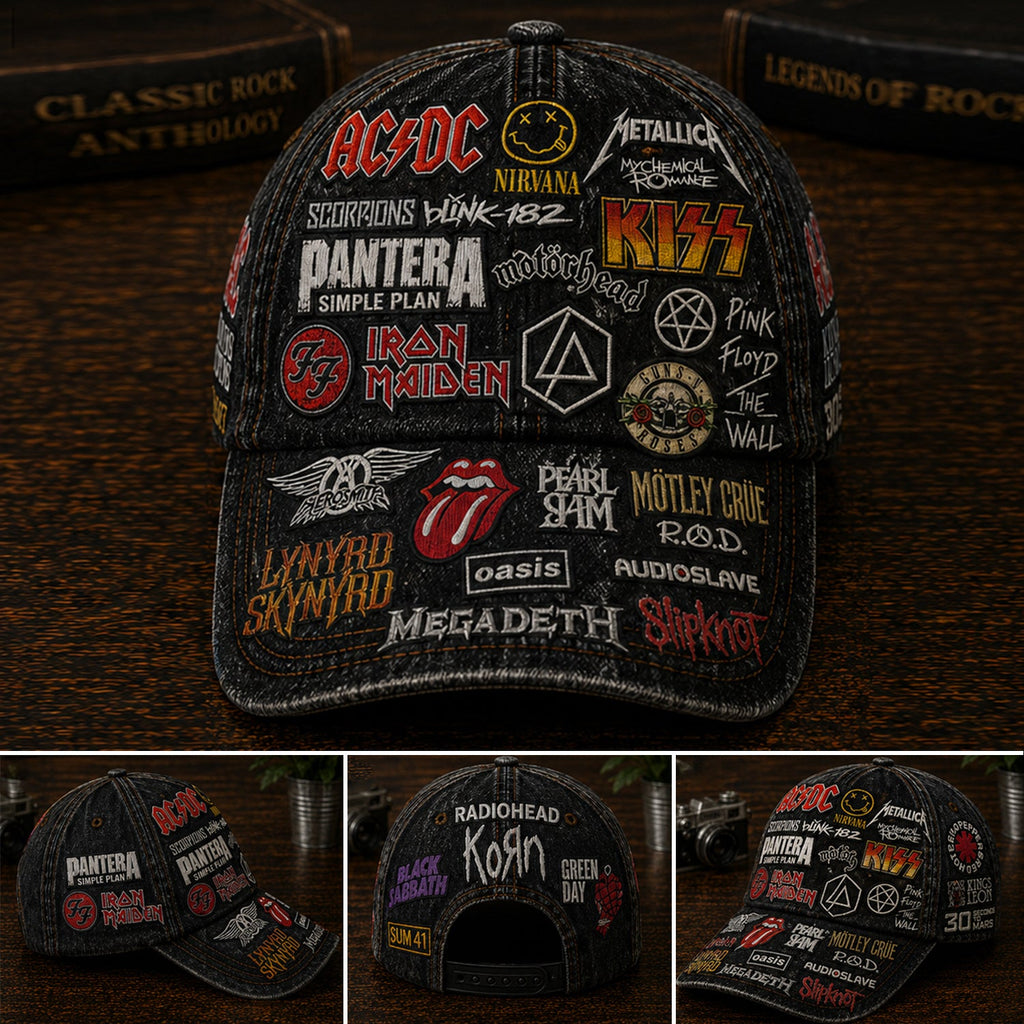 Personalized Classic Rock Cap for Music Lovers | Legends Edition Classic Cap GradoCreations