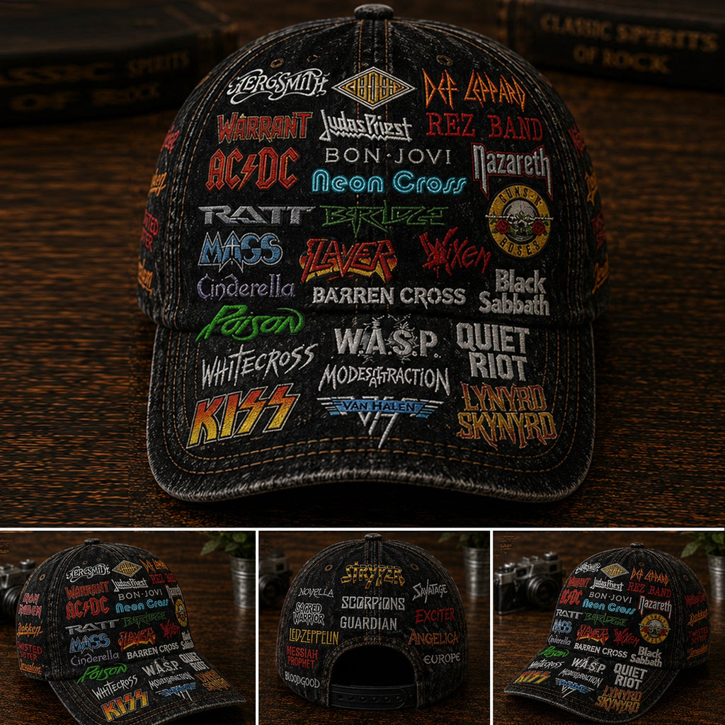Personalized Classic Cap Legends Edition for Rock Lovers Classic Cap GradoCreations