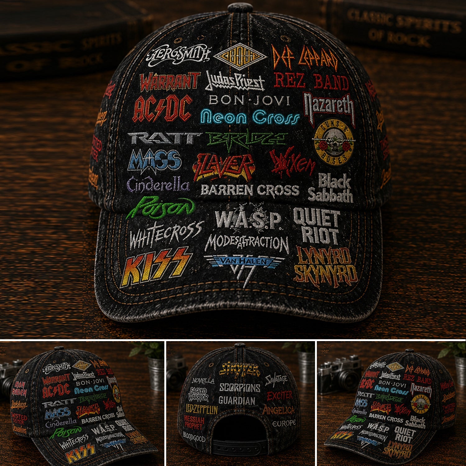 Personalized Classic Cap Legends Edition for Rock Lovers Classic Cap GradoCreations