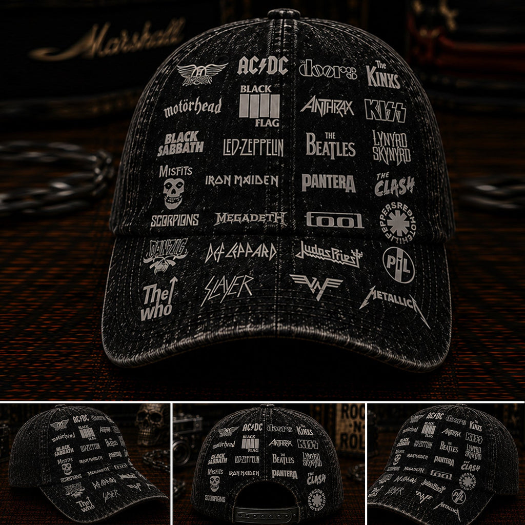 Personalized Classic Cap Legends Edition for Rock Music Lovers GradoCreations